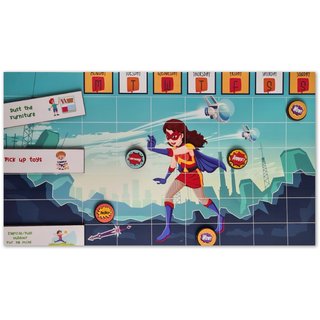 ilearnngrow  Magnetic Reward Chart Super Woman