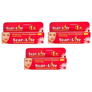 Scar-Lite Cream For Clear Clean Skin (Pack Of 3 pcs)15 gm each