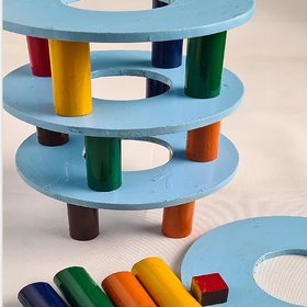 ilearnngrow  Leaning Tower - Enhancing Motor Skills