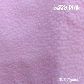 Little Dreamz Crib Mattress Protector Bed Protector, Small Size (Baby Pink Color)