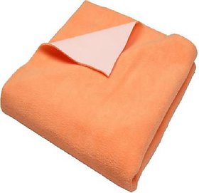 Magic Dry Crib Mattress Protector Bed Protector For Kids, Small Size (Peach Color)