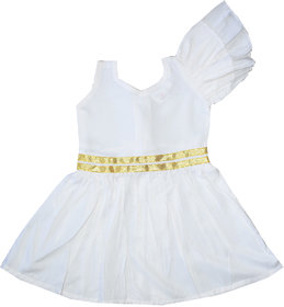 Flora Self Design Rayon Baby girls  Girls Frocks