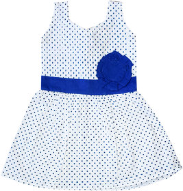 Flora Self Design Rayon Baby girls  Girls Frocks
