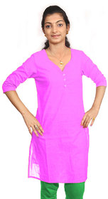 Dakshan Collections Self Design Rayon Kurtis