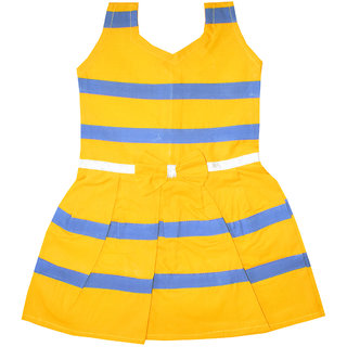 Flora Self Design Rayon Baby girls  Girls Frocks