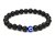 Black Beads Bracelet with Evil Eye Stone and Buddha Nazar Suraksha Kawach for Men and Women