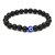 Evil Eye Nazariya with Black Crystals  Bracelet for Women  Girls (Black, blue)
