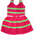 Flora Self Design Rayon Baby girls  Girls Frocks