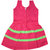 Flora Self Design Rayon Baby girls  Girls Frocks