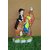 Polyresin Cute Couple Multicolor Showpiece for Home and Table Decor (8 inch)