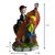 Polyresin Cute Couple Multicolor Showpiece for Home and Table Decor (8 inch)