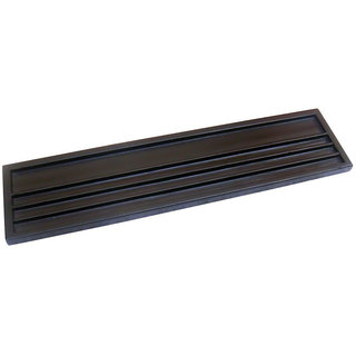 Scorpion Bead String Board Black Wooden 3 Grooves, 13.1/4X 3.1/2X 1/2inches