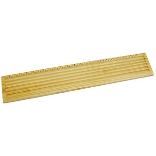 Scorpion Bead String Board In Natural Polish, 22 X 4 X1/2inches
