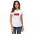 UDNAG Unisex Round Neck Graphic 'Profit | Netprofit' Polyester T-Shirt White