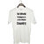UDNAG Unisex Round Neck Graphic '1st world problem in 3rd world country' Polyester T-Shirt White
