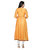 YES TEN Chanderi Anarkali Kurti (Yellow)