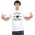 UDNAG Unisex Round Neck Graphic 'Cat | All I Care About is' Polyester T-Shirt White