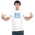 UDNAG Unisex Round Neck Graphic 'Brother Sister | My bro my Hero' Polyester T-Shirt White