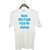 UDNAG Unisex Round Neck Graphic 'Has mat pagli pyar ho jayega' Polyester T-Shirt White