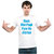 UDNAG Unisex Round Neck Graphic 'Has mat pagli pyar ho jayega' Polyester T-Shirt White