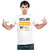 UDNAG Unisex Round Neck Graphic 'Declare variables not war' Polyester T-Shirt White