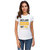 UDNAG Unisex Round Neck Graphic 'Declare variables not war' Polyester T-Shirt White