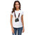 UDNAG Unisex Round Neck Graphic 'Cameraman | DSLR Camera' Polyester T-Shirt White