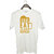 UDNAG Unisex Round Neck Graphic 'Beer | Beer Eat Sleep' Polyester T-Shirt White
