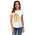 UDNAG Unisex Round Neck Graphic 'Beer | Beer Eat Sleep' Polyester T-Shirt White