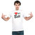UDNAG Unisex Round Neck Graphic 'Son Daughter | I love me beti' Polyester T-Shirt White