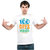 UDNAG Unisex Round Neck Graphic 'Smarter | 100 days smarter' Polyester T-Shirt White