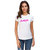 UDNAG Unisex Round Neck Graphic 'Kaur' Polyester T-Shirt White