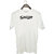 UDNAG Unisex Round Neck Graphic 'Singh' Polyester T-Shirt White