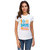 UDNAG Unisex Round Neck Graphic 'Slam dunks | 100 days of slam dunks' Polyester T-Shirt White
