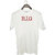UDNAG Unisex Round Neck Graphic 'Father Son | Big Man' Polyester T-Shirt White