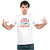 UDNAG Unisex Round Neck Graphic 'Christmas Santa | dear santa i can explainn' Polyester T-Shirt White