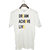 UDNAG Unisex Round Neck Graphic 'Dream achive Live' Polyester T-Shirt White