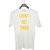 UDNAG Unisex Round Neck Graphic 'I dont get tired' Polyester T-Shirt White