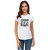 UDNAG Unisex Round Neck Graphic 'Mother | Stepmom of the bride' Polyester T-Shirt White