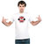 UDNAG Unisex Round Neck Graphic 'Gym | First they will laugh. Then they will copy. Dont give up' Polyester T-Shirt White