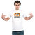 UDNAG Unisex Round Neck Graphic 'Gym | Dont be afraid of being a beginner' Polyester T-Shirt White