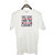 UDNAG Unisex Round Neck Graphic 'Boxing | Dont count the days, make the days count' Polyester T-Shirt White
