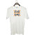 UDNAG Unisex Round Neck Graphic 'Gym | excuses don't burns calories' Polyester T-Shirt White