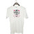 UDNAG Unisex Round Neck Graphic 'Love | just you and me' Polyester T-Shirt White