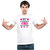 UDNAG Unisex Round Neck Graphic 'Students | my student are my valentine' Polyester T-Shirt White