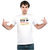 UDNAG Unisex Round Neck Graphic 'Music | I feel like good music comes and goes in waves' Polyester T-Shirt White