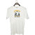 UDNAG Unisex Round Neck Graphic 'Fishing | i just want to go fishing and ignore all of my' Polyester T-Shirt White