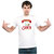 UDNAG Unisex Round Neck Graphic 'Christmas | Milk & cookies for Santa' Polyester T-Shirt White