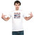 UDNAG Unisex Round Neck Graphic 'Engineer, Father | dad the man the myth the engineer' Polyester T-Shirt White