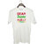 UDNAG Unisex Round Neck Graphic 'Christmas | Dear Santa, I really tried' Polyester T-Shirt White